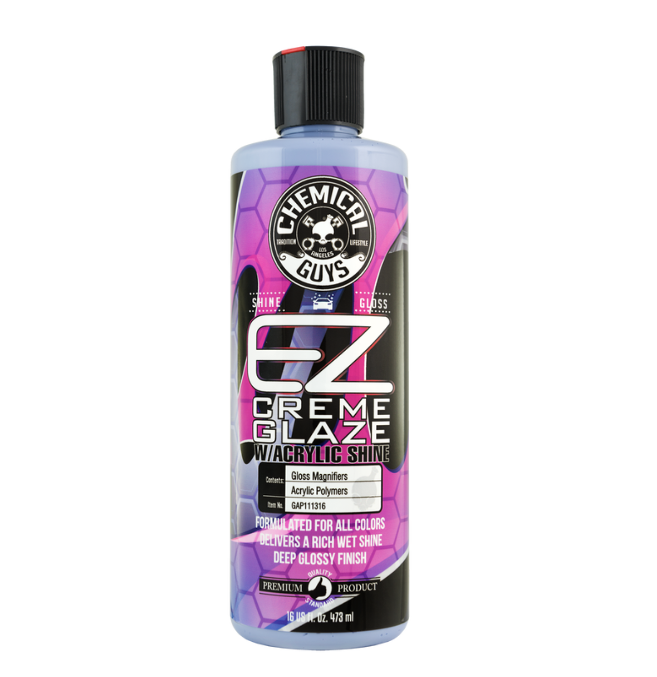 Поліроль Глейз універсальний Chemical Guys EZ Creme Glaze GAP11316 473мл 196827